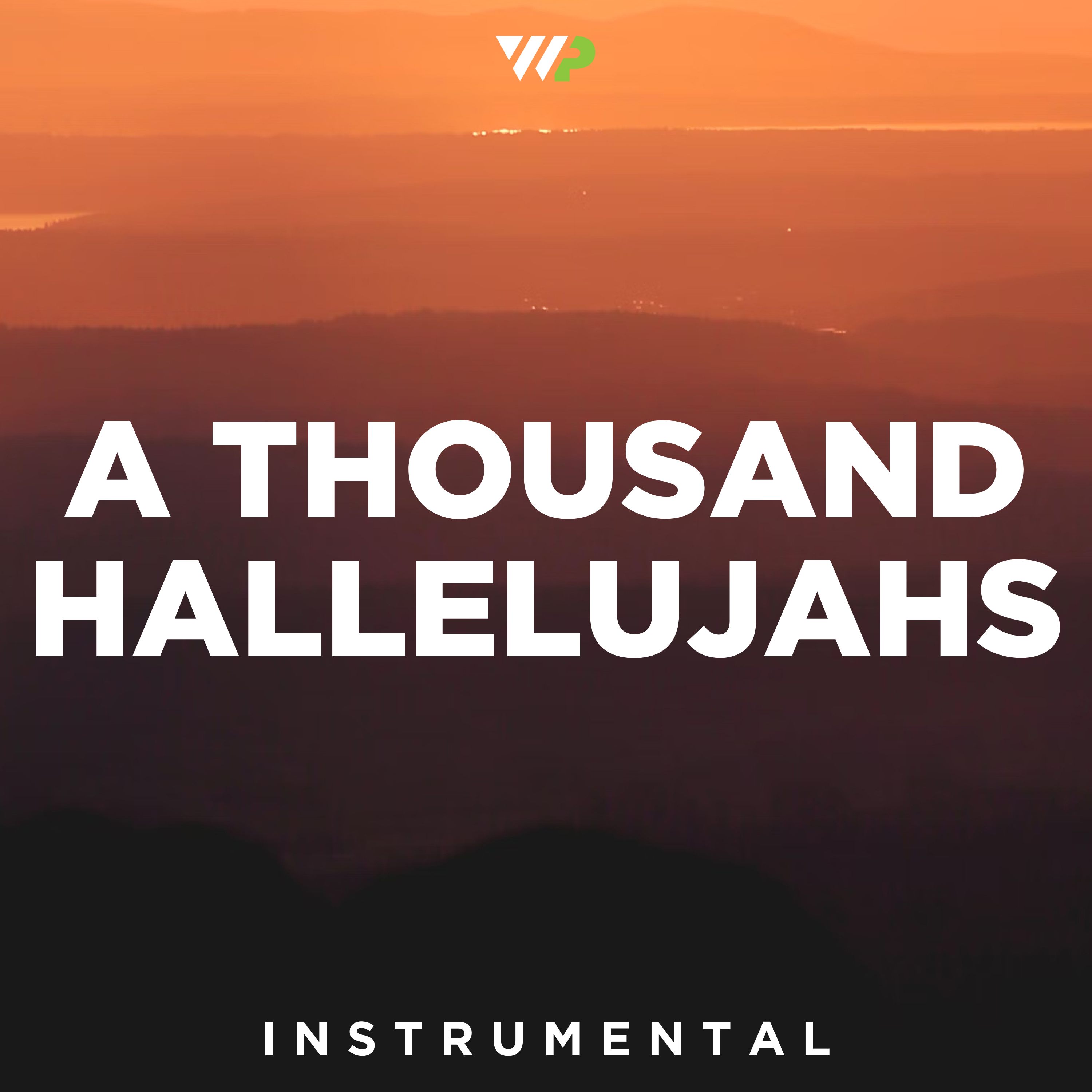 A Thousand Hallelujahs cover artwork