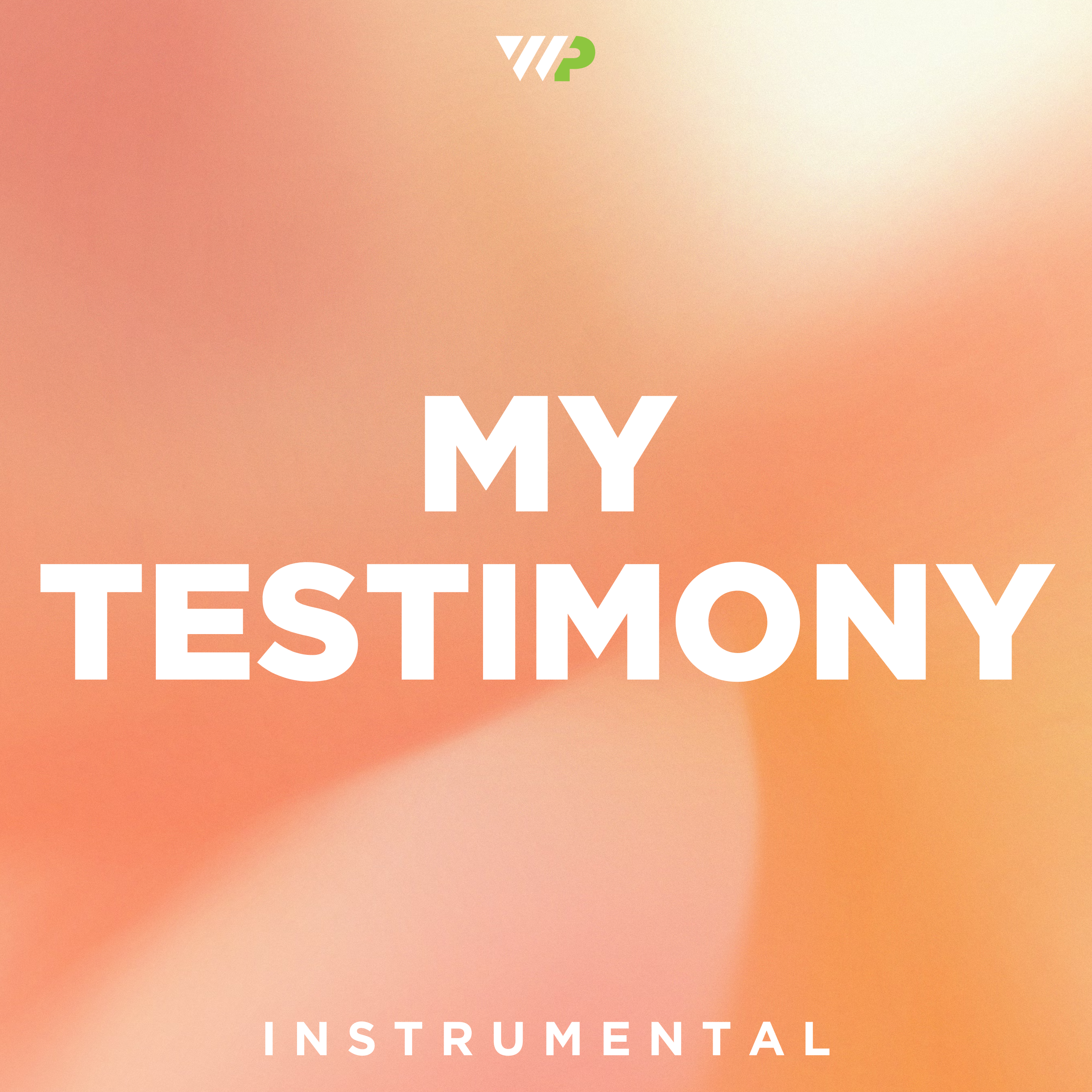 My Testimony cover artwork